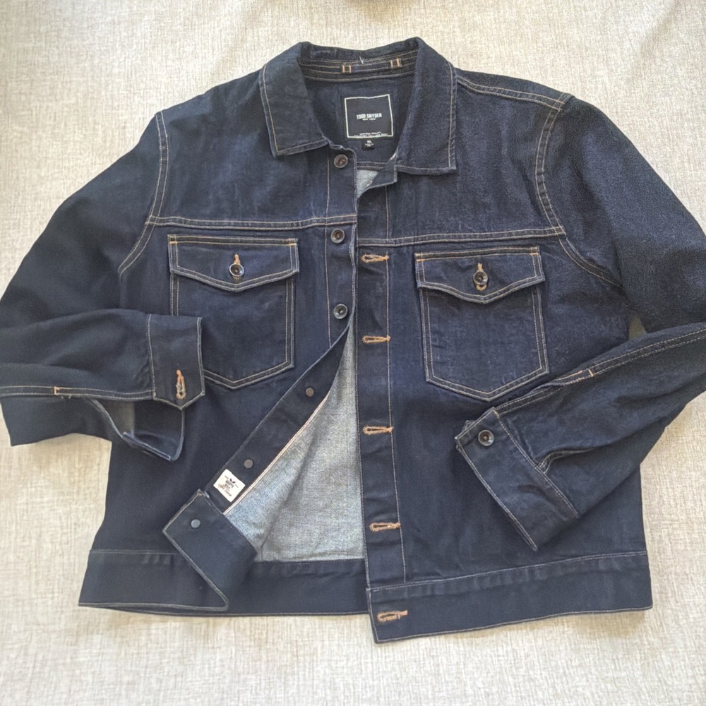Todd Snyder Trucker Jacket in Selvedge Denim